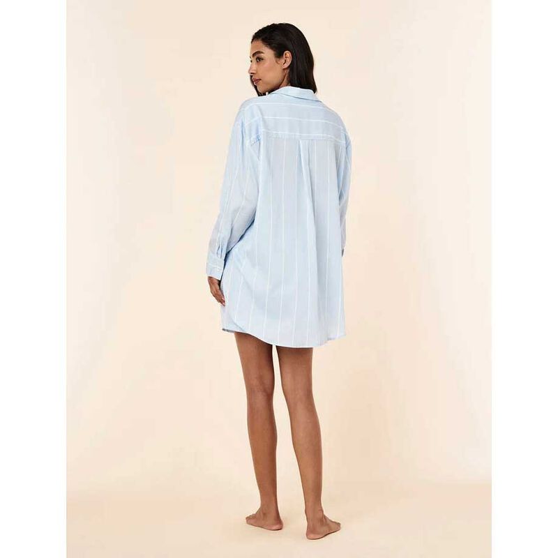 Papinelle Stripe Shirting Ls Boxer Pj image number 1